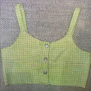 Kids Lime Green Tank Top